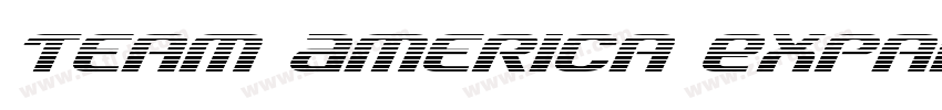 Team America Expande字体转换
